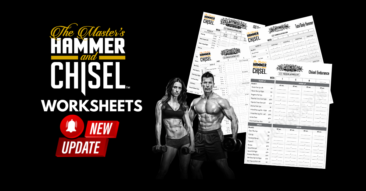 hammer and chisel workout sheets download