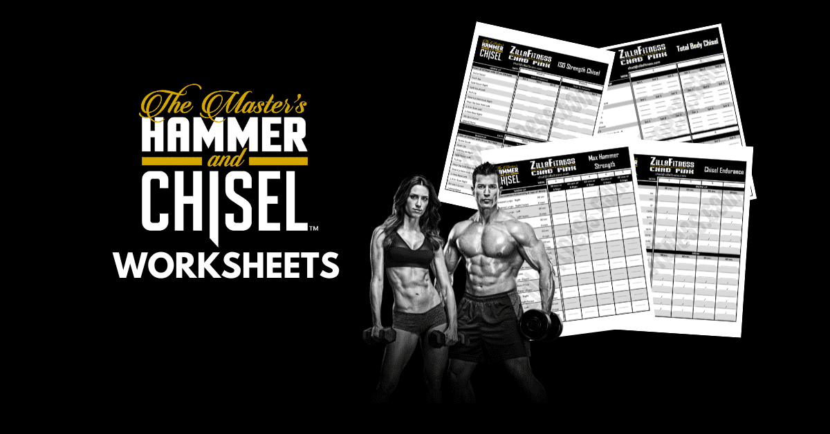 The Master’s Hammer and Chisel Worksheets