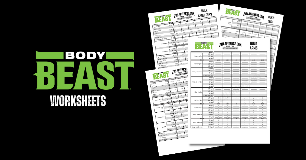 body beast worksheets pdf