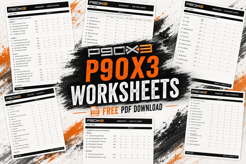 p90x3 worksheets downloads