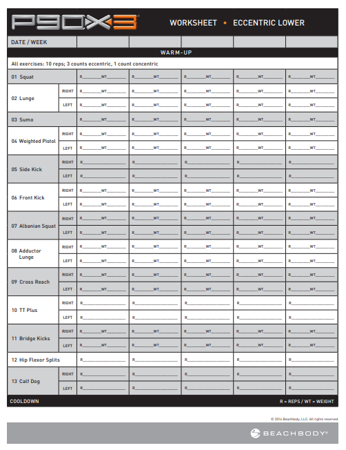 p90x3 worksheets pdf
