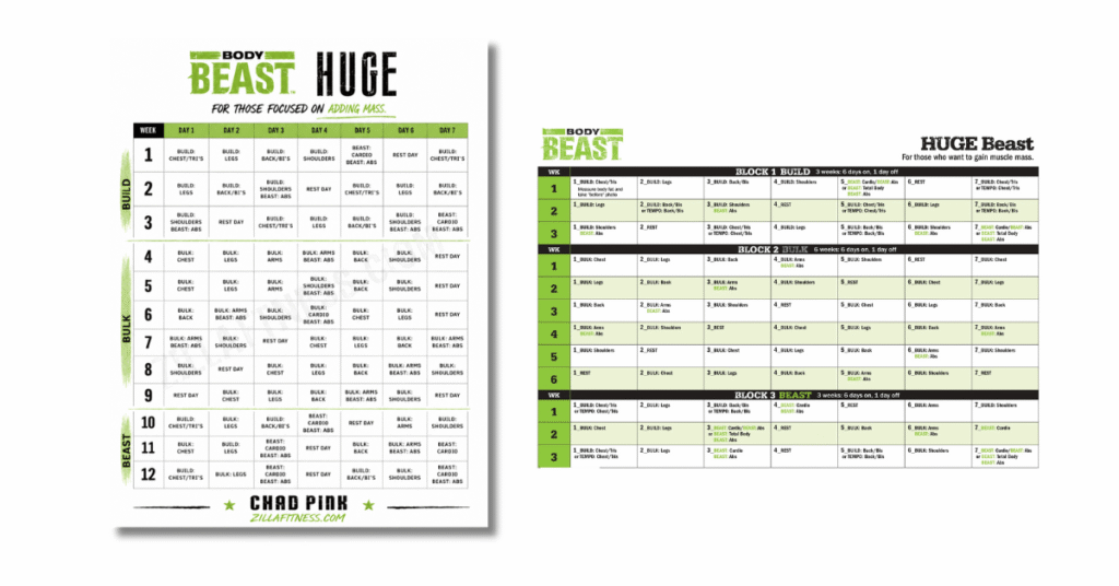 body beast calendar pdf